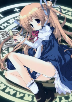 Page 1 of Neko to Wakaba to Mahou no Hon