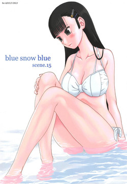 Download blue snow blue scene.15