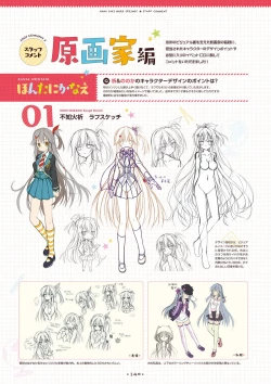 Page 138 of Hanasaki Work Spring! Visual Fanbook