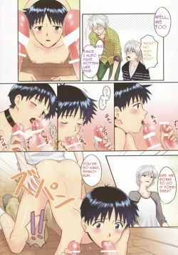 Page 8 of Sannin-bun no Ai o Sosogu zo | Feed me with the love of three