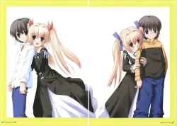 Page 14 of Clover Heart's Visual Fan Book