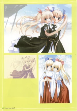 Page 24 of Clover Heart's Visual Fan Book