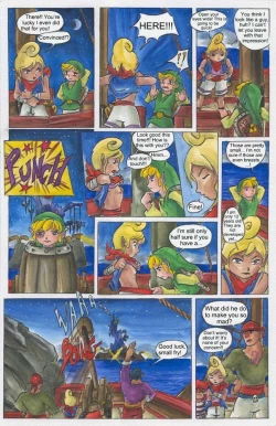 Page 13 of Zelda The wink wakerENGLISH
