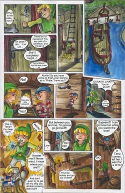 Page 24 of Zelda The wink wakerENGLISH