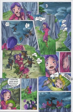 Page 34 of Zelda The wink wakerENGLISH