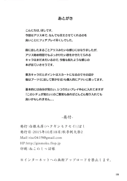 Page 17 of Alice ni Yokubou Decoration