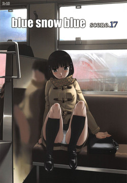 Download blue snow blue scene.17