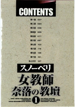 Page 6 of Jokyoushi Naraku no Kyoudan 1 - The Female Teacher on Platform of The Abyss.