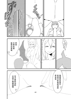 Page 21 of Ishiki no Takai Succubus ni Seieki Teikyou o Motomerareru Manga