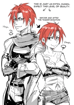 Page 3 of TS-ko + Rakugaki Manga