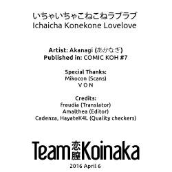Page 21 of Ichaicha Konekone Lovelove