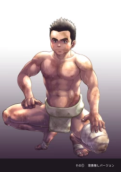 Page 24 of Chinpo Sumou Manga o Egakimashita.