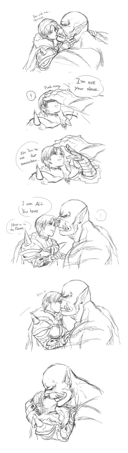 Page 2 of Lich King Anduin and Death Knight Garrosh